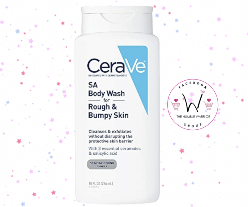 Cerave Salicylic Acid Body Wash for Rough & Bumpy Skin!